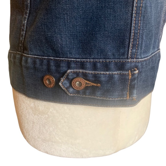 GAP Denim Jean Jacket Southwest Embroidered Native American Indian Art - Picture 10 of 13